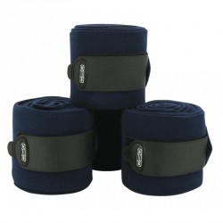 Bandes de polo C.S.O ajustables - Bleu nuit