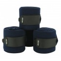 Bandes de polo C.S.O ajustables - Bleu nuit